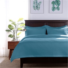 Radiance™ Diamond King Coverlet, Blue